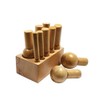 Jumbo 11 Piece Hardwood Dapping Set 17mm to 65mm