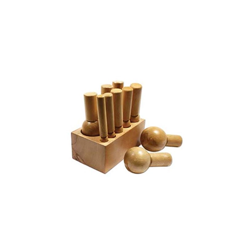Jumbo 11 Piece Hardwood Dapping Set 17mm to 65mm