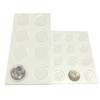 Round Clear Adhesive Bumpers Combo (Large, Medium) - Transparent Self