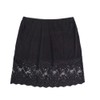 LingDooo Women Pure Silk Smooth Soft Lace Underwear Skirt Home