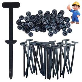 20PCS Nylon Universal Cable Tie Buckle, 2025 Upgrade Multipurpose Plastic Cable Ties Tool,Heavy Duty Self-Locking Nylon Zip Ties Holder, New Multifunctional Cable Tie Buckle for Car Daily Repair