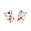 Geeklife Gold Cherry Paper Party Cups, 9oz Gold Foil Cherries
