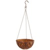 Esschert Design Cast Iron Hanging Basket, 10-Inch