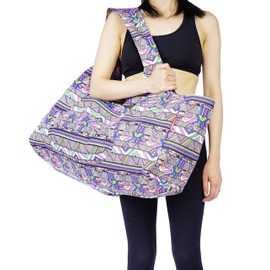 Aozora Yoga Mat Bag Large Yoga Mat Tote Sling Carrier with Pockets Fits Mats with Multi-Functional Storage Pockets Light and Durable (Zuma)