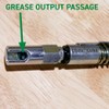 Push-on Slotted Right Angle 90 Degree Grease Coupler