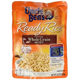 Uncle Ben's Ready Rice Whole Grain Brown Rice, 8.8 Ounce (Pack of 5)