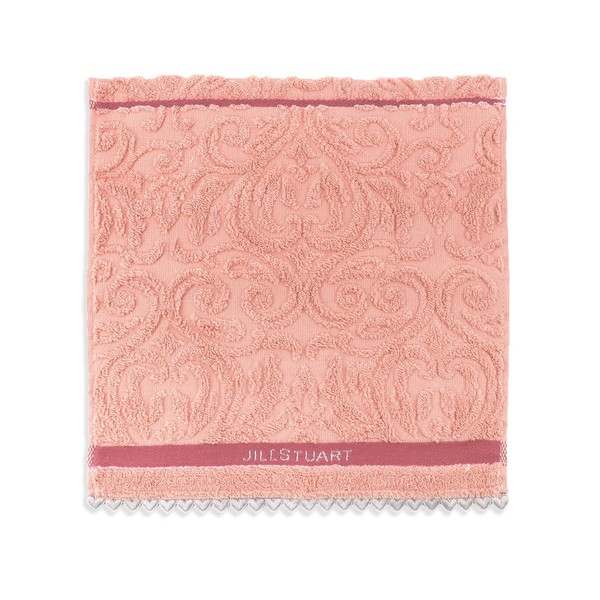 Jill Stuart Classic Line Towel Handkerchief, Pink, Full Fee Cotton,