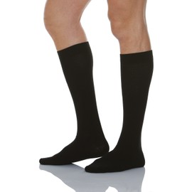 Relaxsan 820M Compression Socks 18-22 mmHg Unisex, Graduated Compression Socks Made of Milk Fibres, black