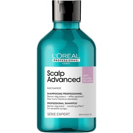 Shampoo Anti Sensibilidad y Dermo Regulador con Efecto Calmante para Cuero Cabelludo Sensible con Niacinamida |300ml|Scalp Advanced de L'Oréal Professionnel