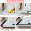 78 Inch Shower Threshold Water Dam, Silicone Barrier Shower Door
