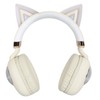 Kids Bluetooth Headphones RGB Lights Cat Ear Headset 20H Playtime