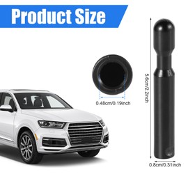 2pcs Car Door Lock Knobs, Auto Inner Door Lock Pull Pin Cap Compatible with F-150, OEM Number FODZ-5421850-A, F150 Accessories Car Replacement Accessories for Most Cars