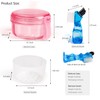 No Leak & Non-Slip Partial Denture Case Retainer Bath Box