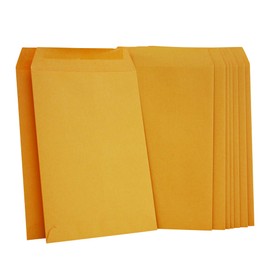 Ampad 74331-24 Sobre Bolsa Esquéla con Cierre Engomado, color Amarillo