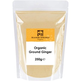 Organic Ginger Ground 250g by Manor Springs Organic