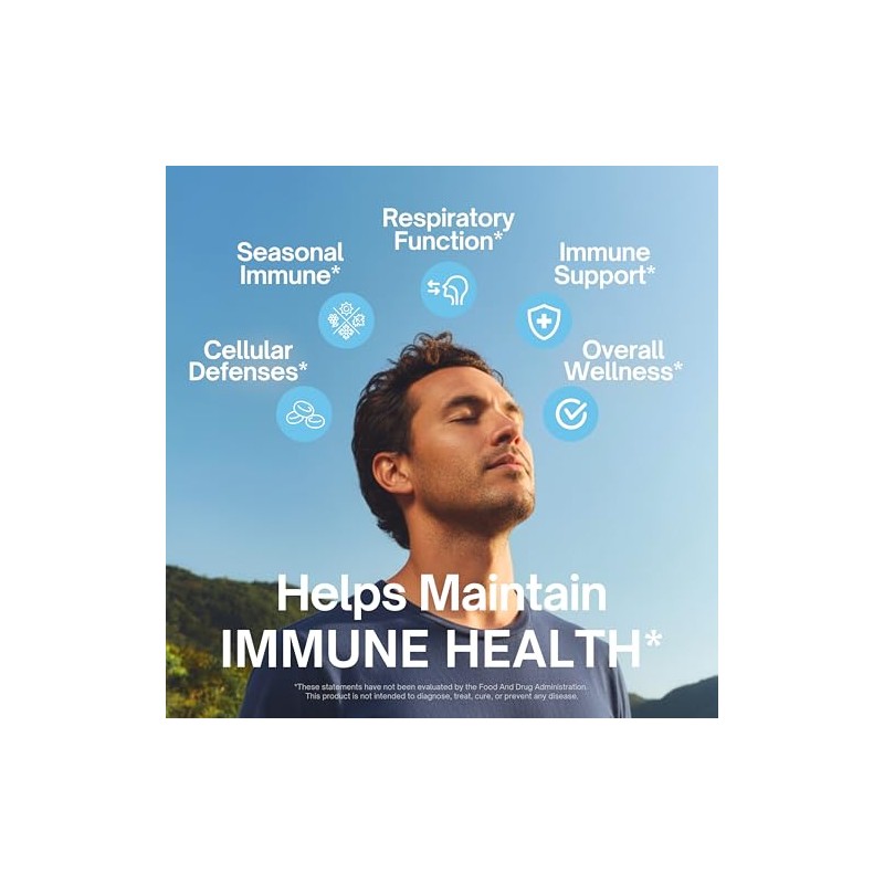 Immune Support Supplement Suplementos Alimenticios Reforzar Defensas Vitaminas Glutation Capsulas