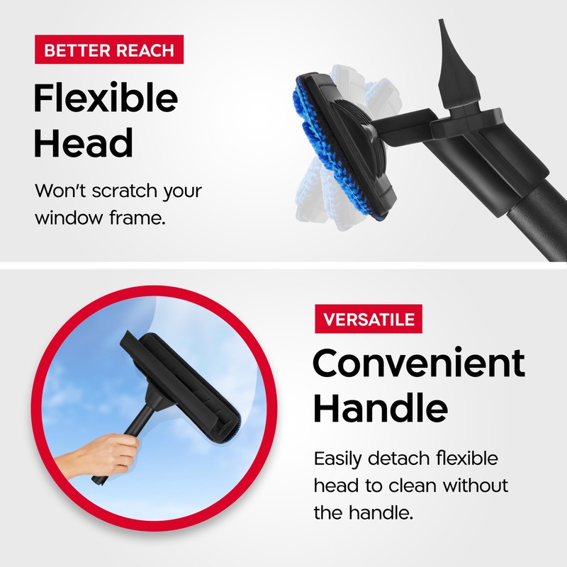 Tyroler Professional Window Squeegee for Home, 12"-80" Long Squeegee for