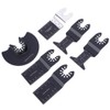 24Pcs/Set Multifunctional Oscillating Blade Saw Cutting Blade for Woodworking Metal