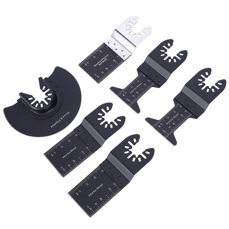 24Pcs/Set Multifunctional Oscillating Blade Saw Cutting Blade for Woodworking Metal