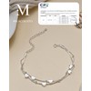 MILACOLATO 925 Sterling Silver Clasp Bracelet for Women Ladies Friendship