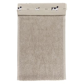 Sophie Allport - Woof Roller Hand Towel, 100% Cotton, Hard Wearing & Absorbent Kitchen Towel Accessory, Dog Print