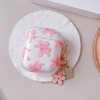 MINSCOSE Compatible with AirPods 1&2 Clear Case, Cute Flower Pattern