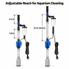Electric Aquarium Gravel Vacuum for Fish Tank Cleaning – US