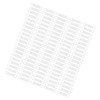 100pcs Clear Non Slip Silicone Clothes Hanger Grips Increased Friction