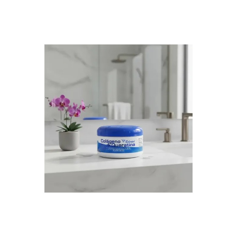 2 Pzas Colágeno Queratina Matizador Para Cabello Belcapel
