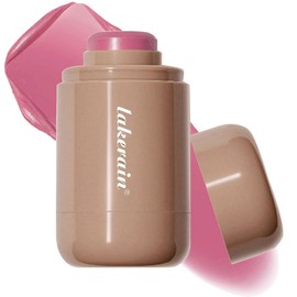 Cream Blush stick, Natural-Looking Matte Finish Makeup Blush stick, Hydrating Long Lasting Lightweight Blendable Blush for cheeks (#2 Bright Pink, 1 PC)