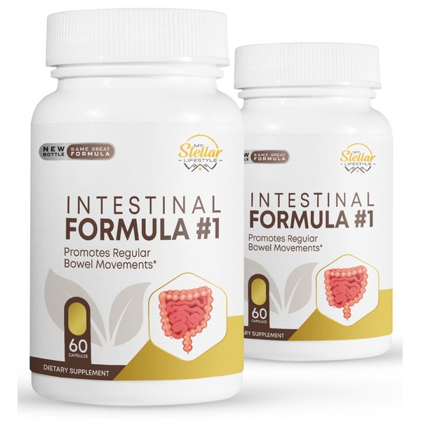 Intestinal Formula #1 2 Pack Fórmula Intestinal #1, mejora la