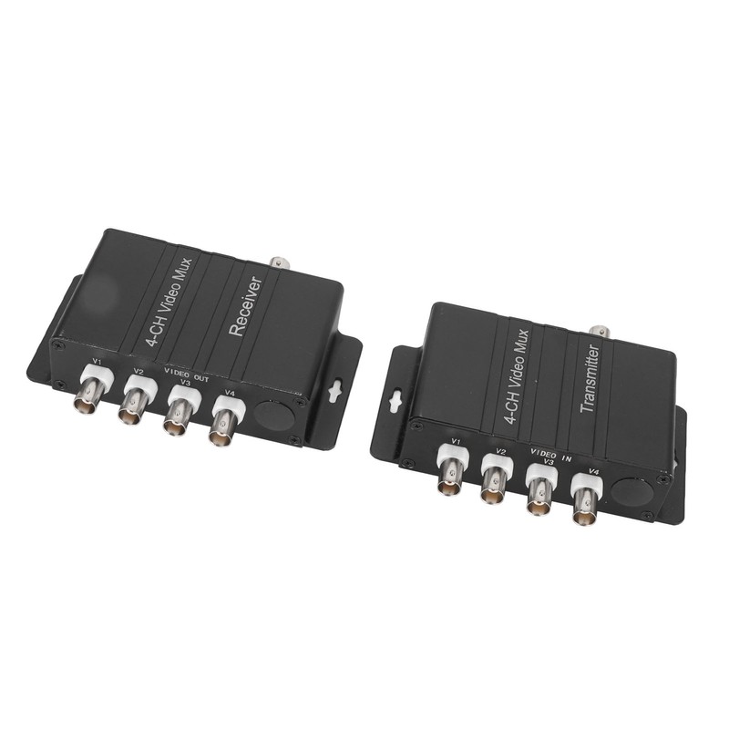 4 Channel Video Multiplexer Interference Resistant 4 HD Video to
