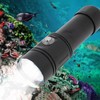 5000LM Diving Flashlight 4 Modes Underwater IPX8 Waterproof Submersible White