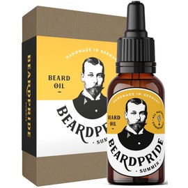 BEARDPRIDE Bio Bartöl Herren I Original Bart Öl aus dem Barbershop I Bartpflege Öl für weichen Bart I 100% naturreines Bartwuchsöl I Beard Oil ideales Geschenk für Männer