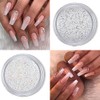 4 Boxs Nail Art Rhinestones Flatback Rhinestones Pearls Nail Charms