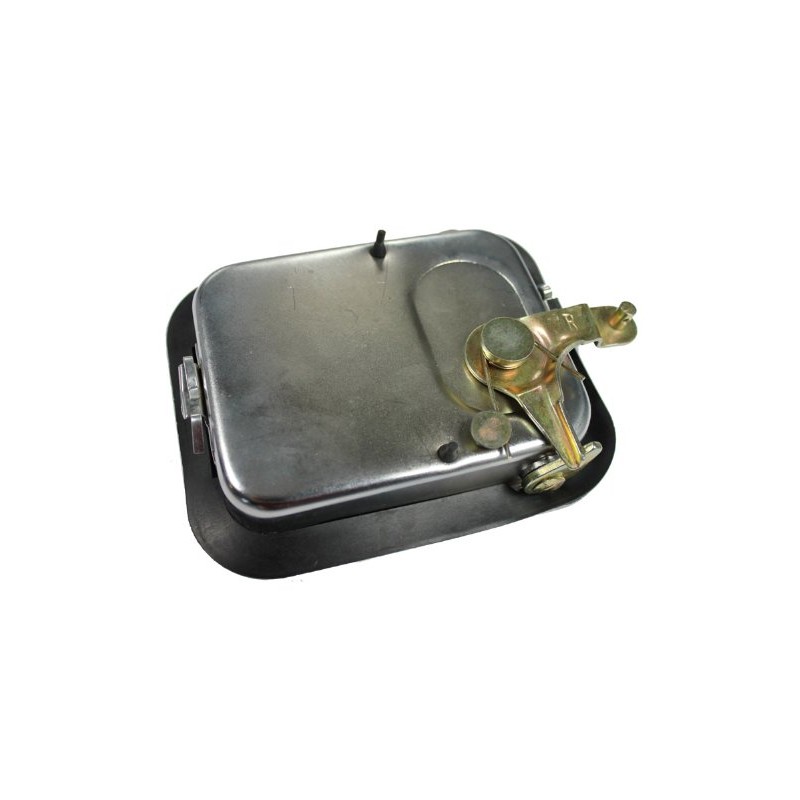 LatchWell PRO-4001006 Exterior Door Handle Pair in Chrome Compatible with