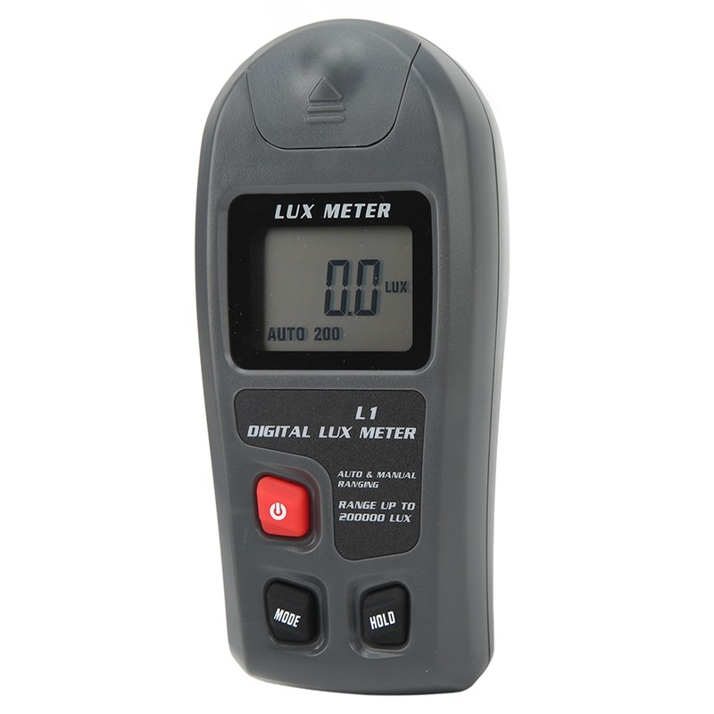 Digital Light Meter Illuminance Tester Luxmeter Illuminometer Auto Shutdown LCD