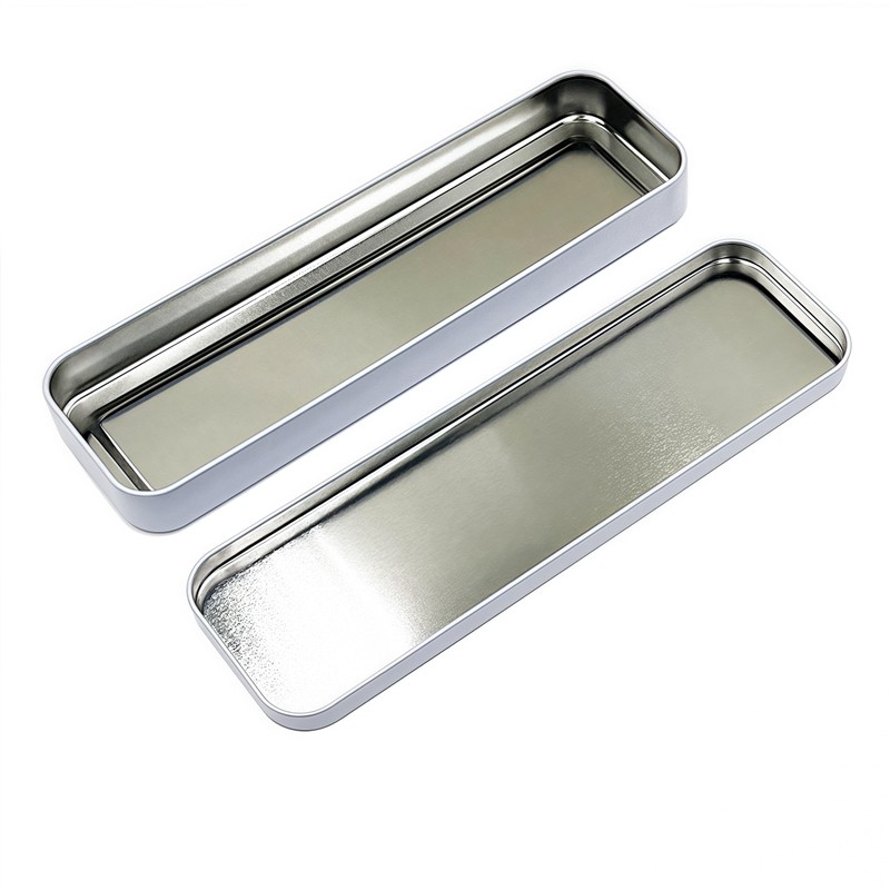 WestKaiba Tin Case Tin Can Toy Box Office Supply Box