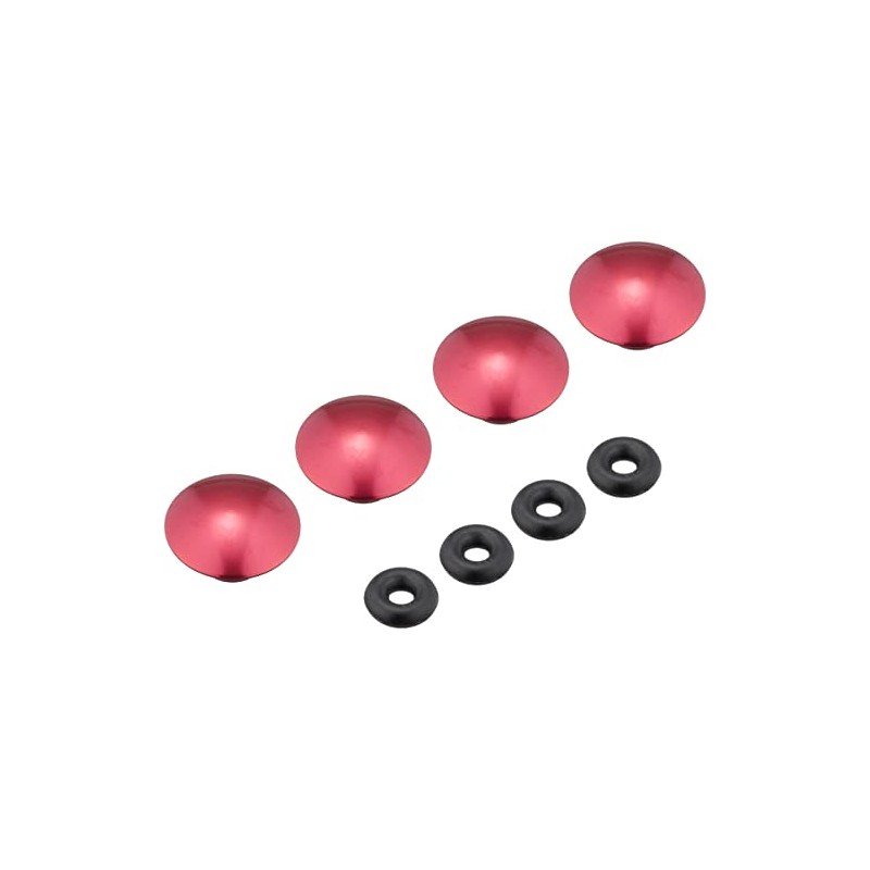Kitaco Cap Bolt Cover, Universal, model: 0900-000-81102, red