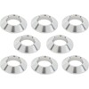 Aluminum Cone Spacers for Rod Ends, 1/2 Inch