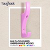 Toughook Original Unbreakable Hooks 10 Pack (Pink) Tough Heavy Duty