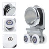 SEWACC 2pcs Shower Door Roller Pulley Durable Glass Door Crane