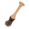 Wooden Neck Duster Brush Broken Hair Cleaning Sweep Hairdresser Neck