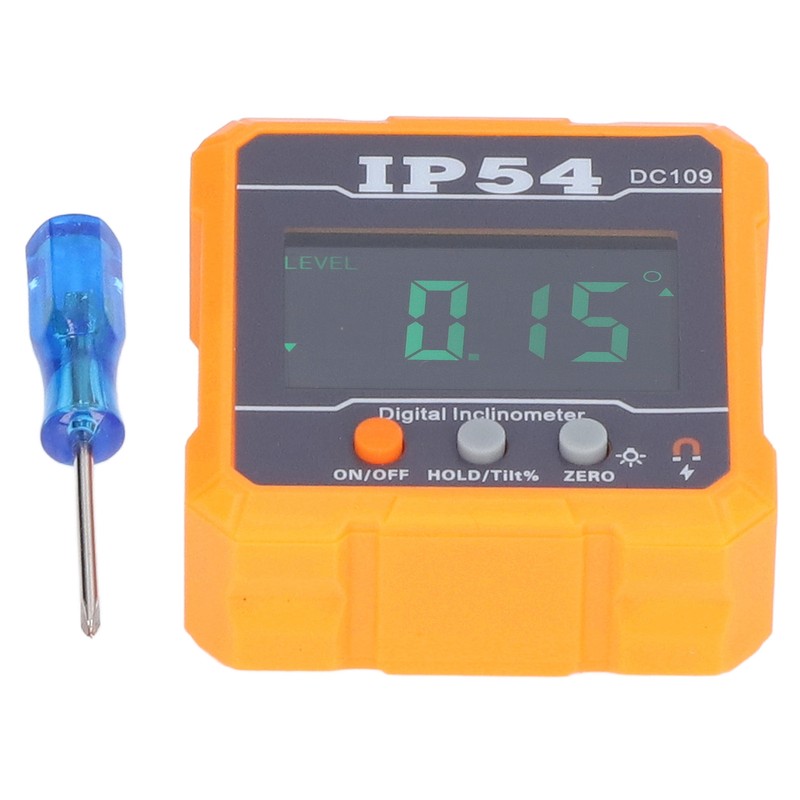 Inclinometer Digital Display Auto Shutdown Magnetic Level Angle Finder Gauge