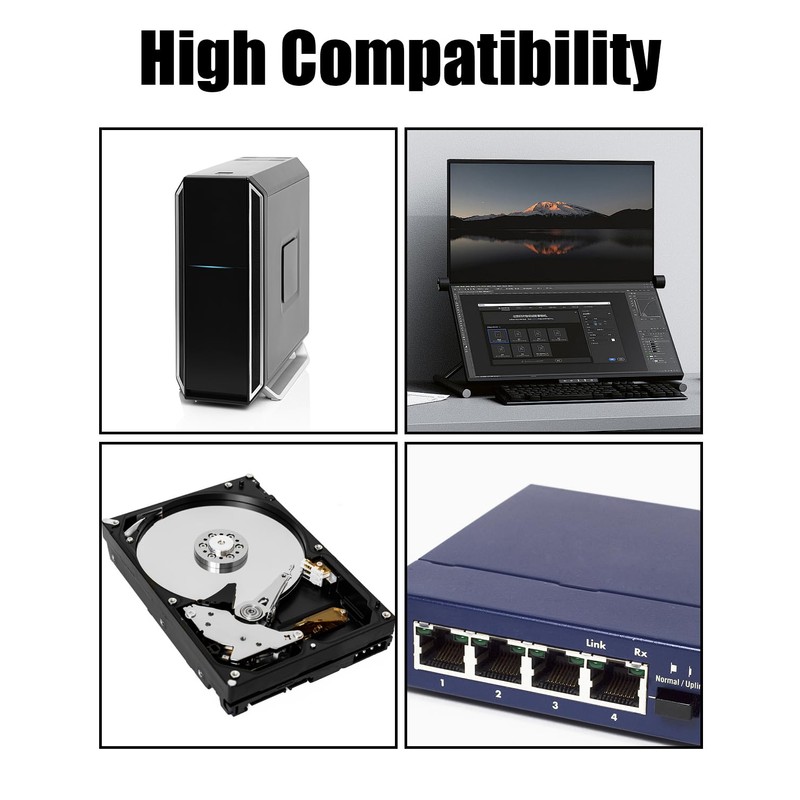 kiki fancy SATA Cable Kit - SATA Power Cable, Power