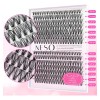 Kit Pestañas 30d Neso Mink Sintético Curva D