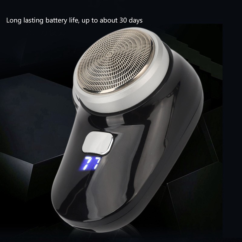 Men Mini Beard Trimmer Electric Portable Beard Trimmer Rechageable Waterproof