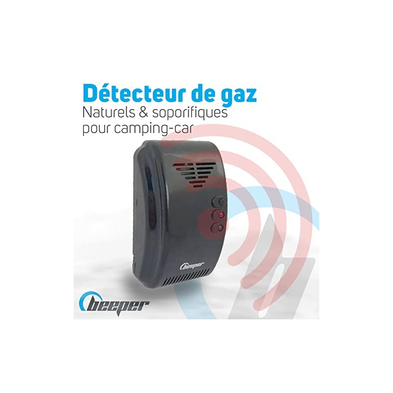 BEEPER DET-GN101 Natural and Sleepering Gas Detector (Black)