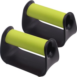 FD128LC Push Up Bar, One-Piece, Load Capacity 330.7 lbs (150 kg), Lightweight and Compact, Thick Grip Keeps Your Hands Stable, Home Training, Muscle Training, Green