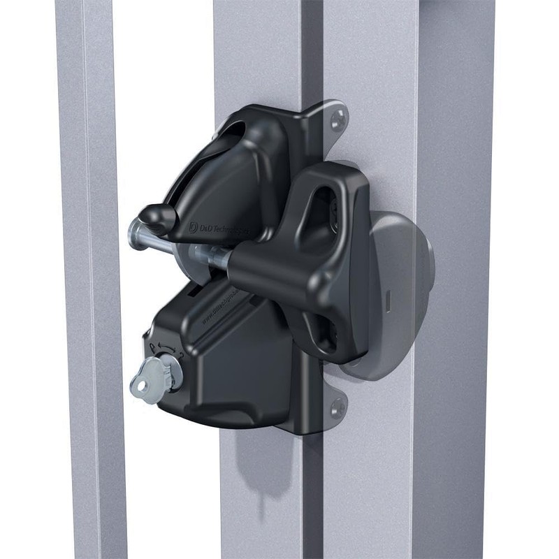 D&D TECHNOLOGIES Lokklatch® Deluxe Privacy and Security Gate Latch -